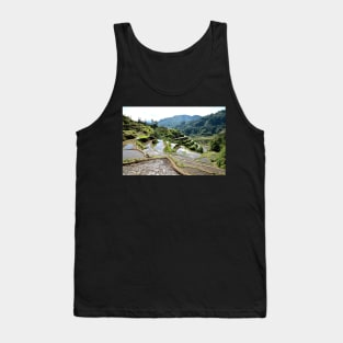 Rizières en terrasses Banaue, Philippines Tank Top